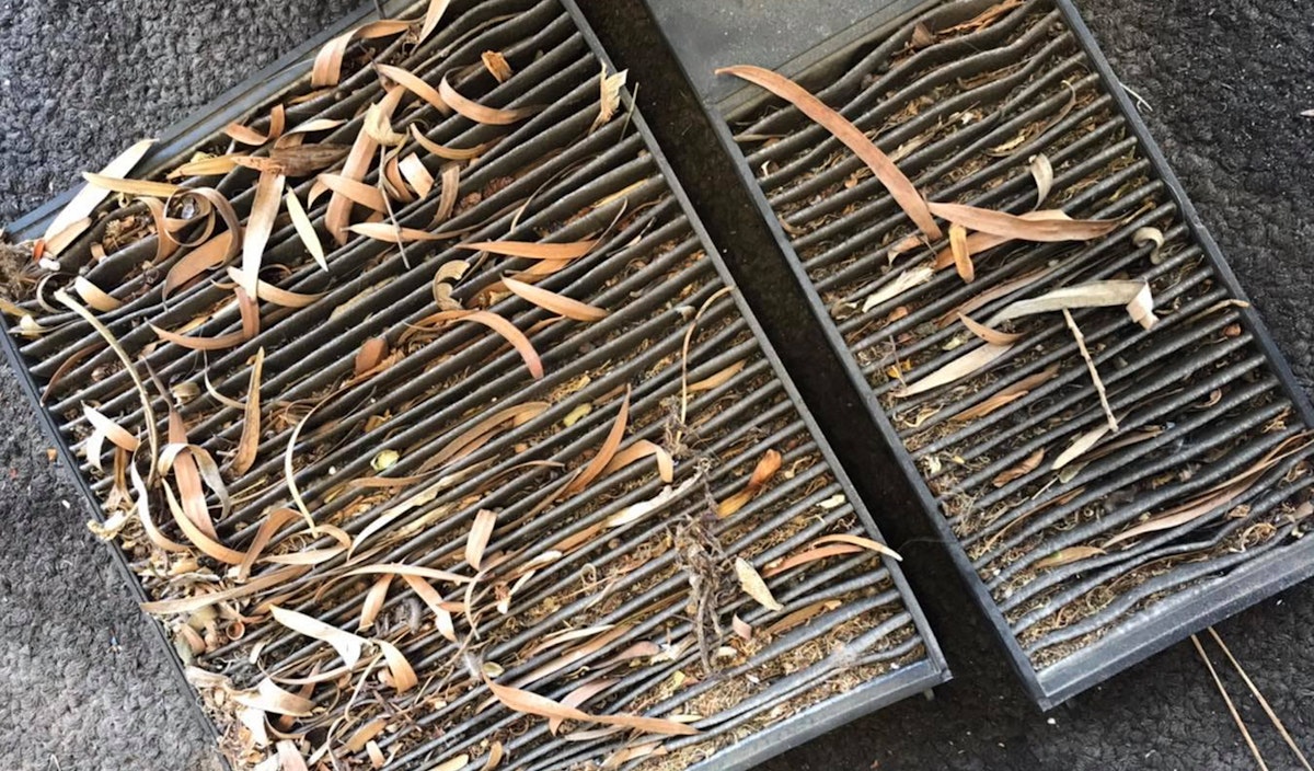 Dirty Cabin Air Filter